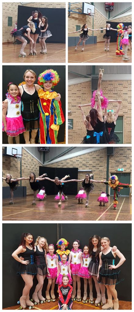 Team Skate FX Book Week performance at Angle Vale Primary School, 31 August 2018